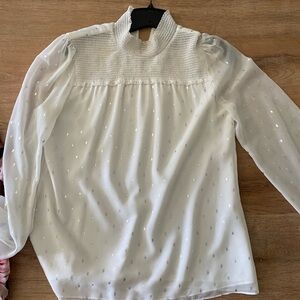 Elegant White Women's Top